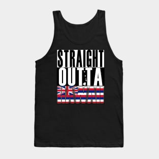 Straight Outta Hawaii State Flag by Hawaii Nei All Day Tank Top